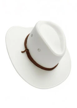 NOT MY FIRST RODEO COWGIRL HALLOWEEN WHITE HAT