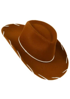 SADDLE UP COWGIRL HALLOWEEN BROWN HAT
