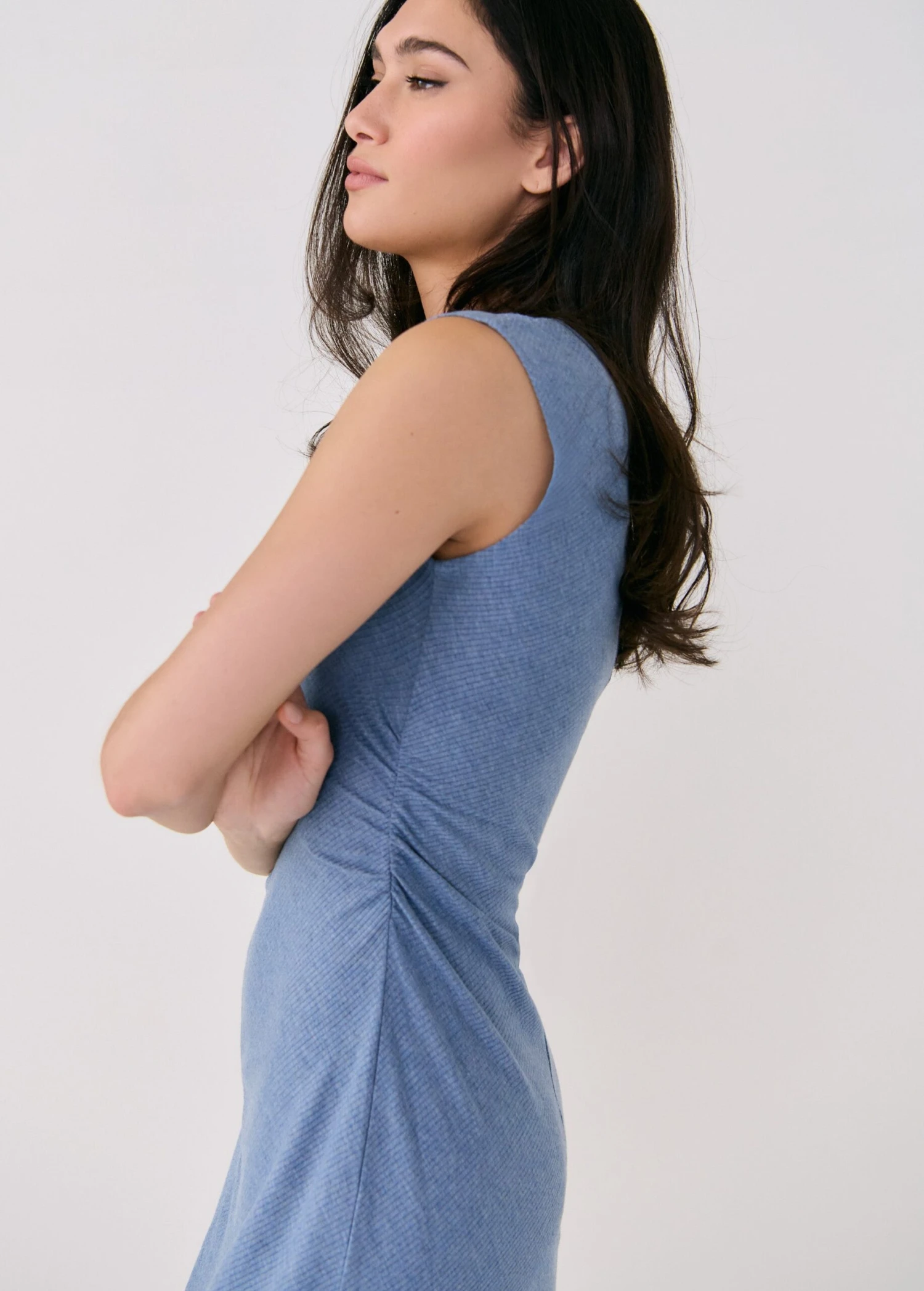 Traverse Ruched Short Sleeve Dress 12 Traverse Ruched Short Sleeve Dress - Image 10