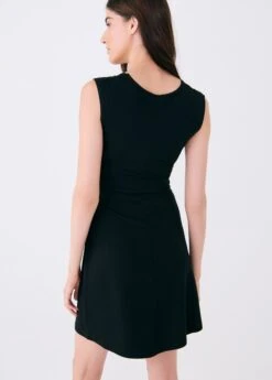 Traverse Ruched Short Sleeve Dress 19 Traverse Ruched Short Sleeve Dress -Lole Clothing Shop LSW4590 N415 4