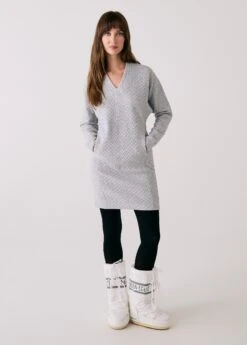 Clover 2 V-Neck Dress -Lole Clothing Shop LSW4657 G178 1