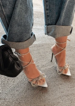 MORE SPARKLE BOW CLEAR HEELS 8 MORE SPARKLE BOW CLEAR HEELS -Lole Clothing Shop ScreenShot2021 01 16at12.25.46PM