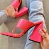 SHE'S SO RETRO PINK BLOCK HEEL -Lole Clothing Shop ScreenShot2021 05 27at5.49.19PM