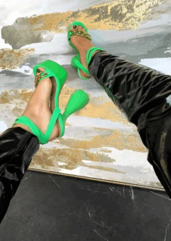 TIME FOR A TOAST GREEN PLATFORM HEEL -Lole Clothing Shop ScreenShot2021 11 08at7.23.21PM