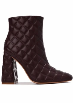 GIVING IT ALL BROWN QUILTED BOOTIES -Lole Clothing Shop ScreenShot2021 11 19at2.43.17PM