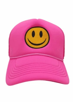 SUMMER OF SMILES SOLID TRUCKER HAT -Lole Clothing Shop ScreenShot2022 05 23at8.42.55PM