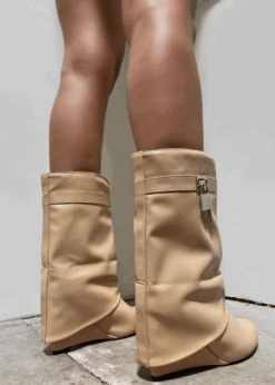 I'M ALL THAT NUDE WEDGE BOOT -Lole Clothing Shop ScreenShot2022 12 11at2.14.56PM