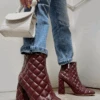 GIVING IT ALL BROWN QUILTED BOOTIES -Lole Clothing Shop Screenshot2023 02 13at7.48.57PM