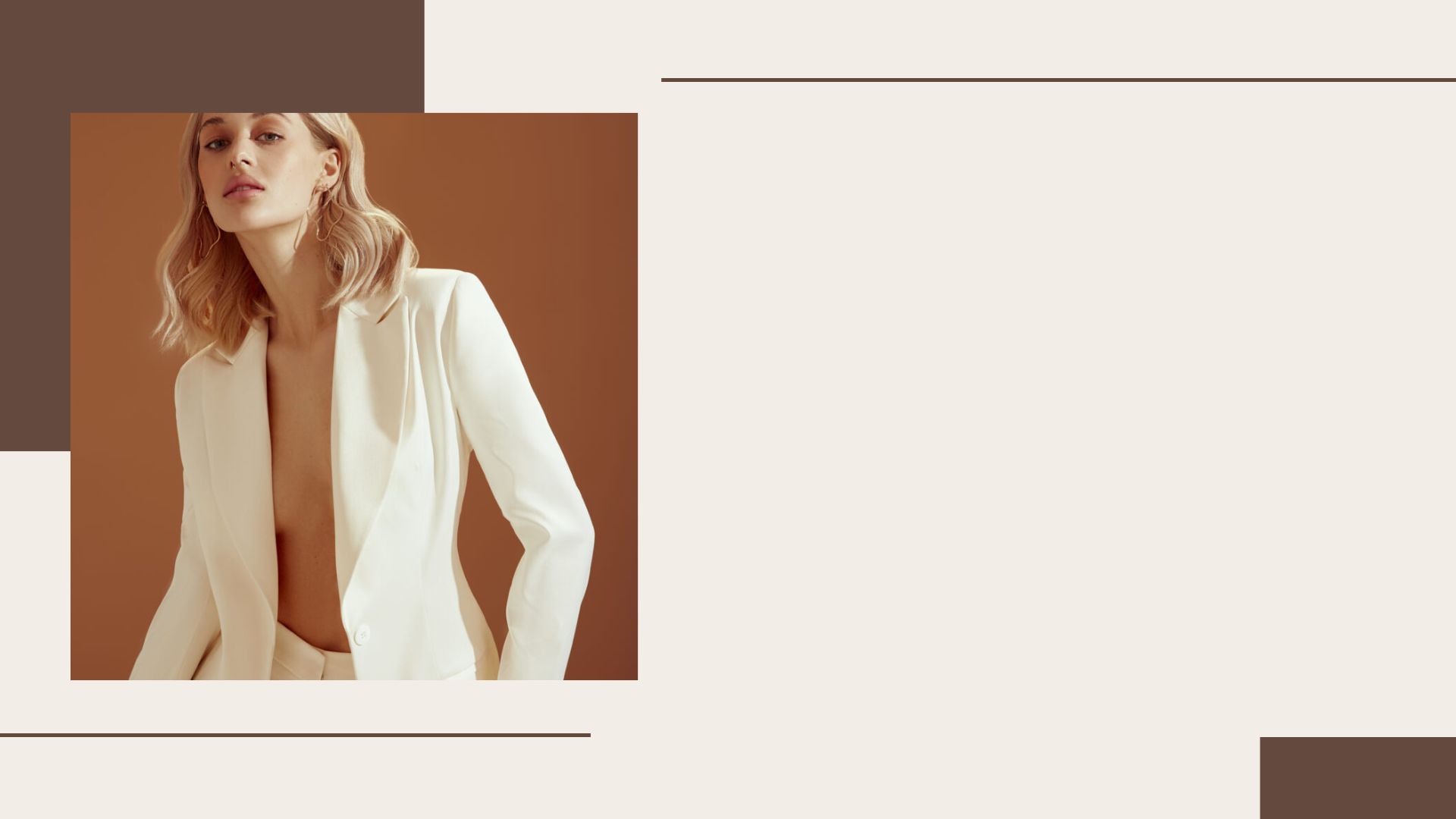 Lole Clothing Shop -Lole Clothing Shop Brown Warm Neutral Modern Business Presentation